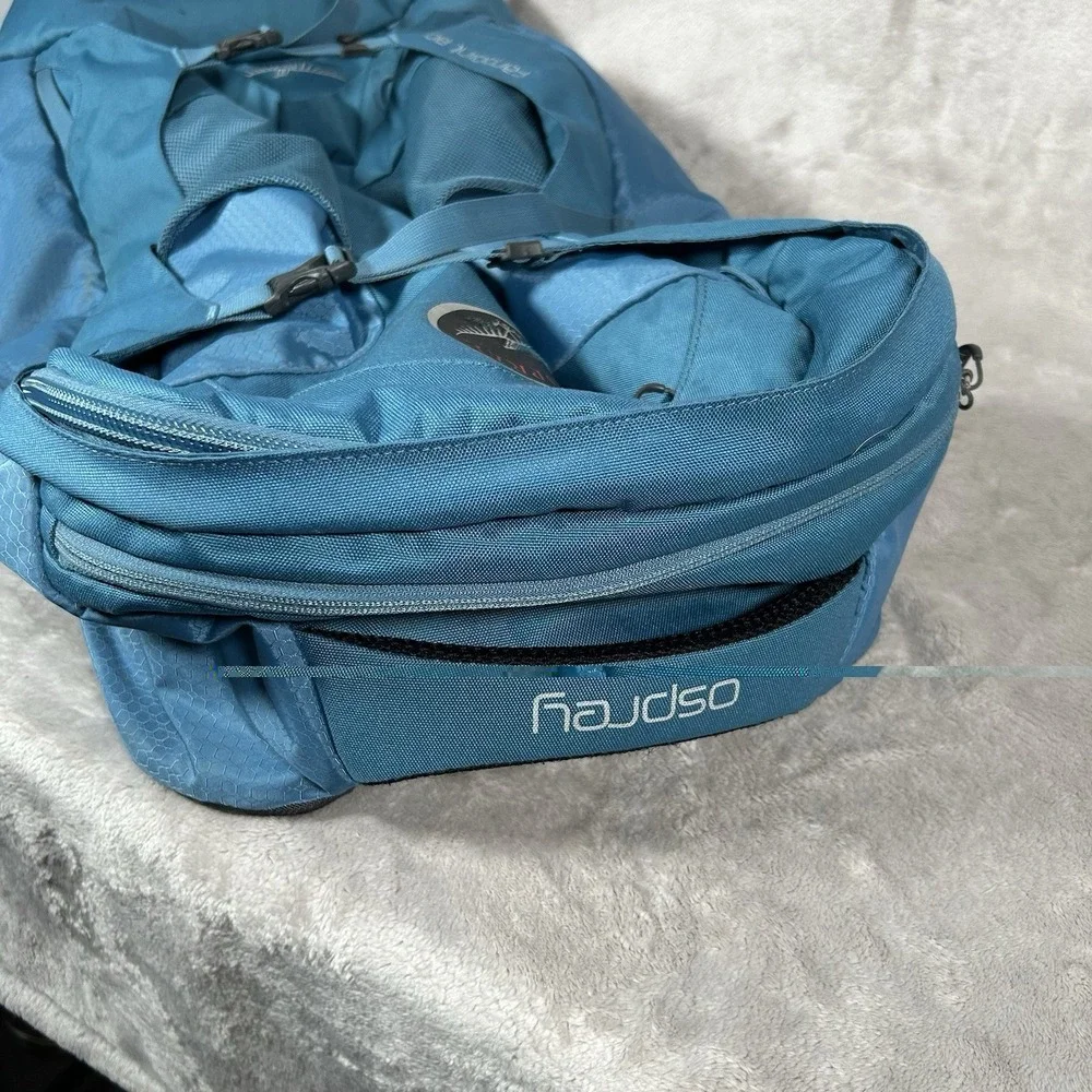 Osprey Farpoint 80 Backpack Caribbean Blue Travel Hiking Camping Backpacking